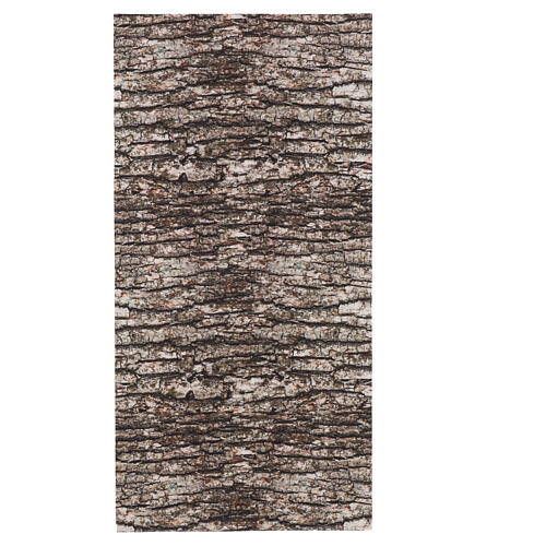 Aluminiumfolie, formbar, Eiche hell, 60 × 30 cm – für Krippenbau 1