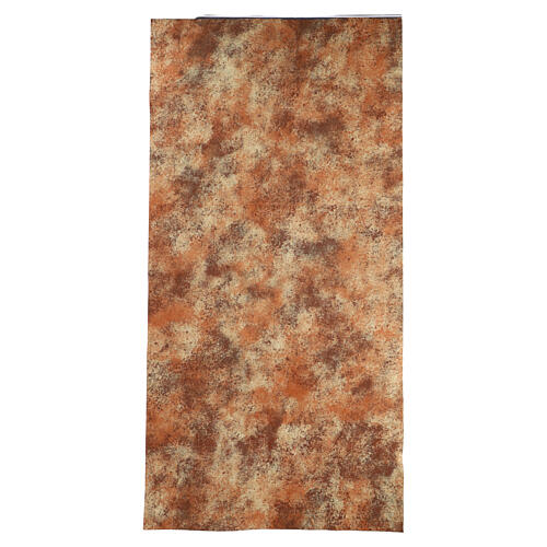 Papel aluminio color tierra oscuro 120x60 cm belén 1