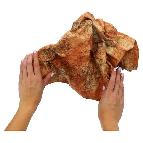 Dark rock aluminum paper 60x60 cm 3