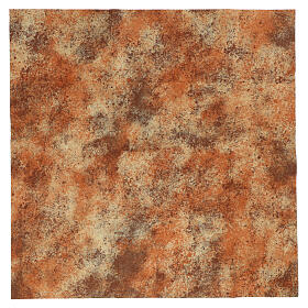 Karta z aluminium dąb ciemny, 60x60 cm