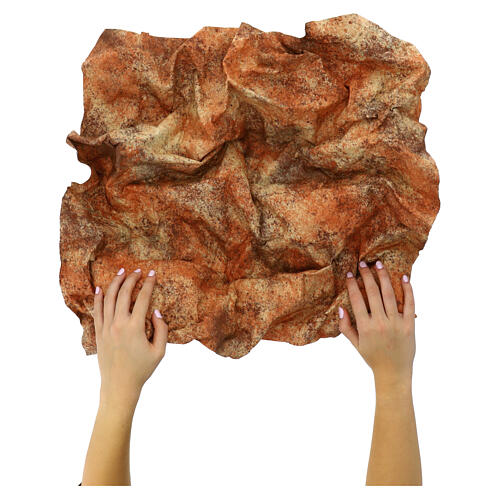 Karta z aluminium dąb ciemny, 60x60 cm 2