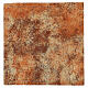 Dark Oak Aluminum Paper Nativity Background, 60x60 cm s4