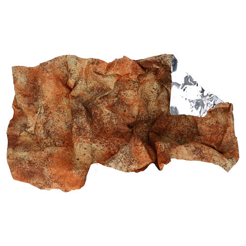 Dark rock aluminum paper for Nativity Scenes, 60x30 cm 5