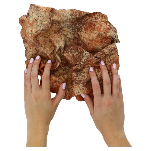 Papier aluminiowy dąb ciemny, 30x30 cm 2