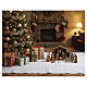 White Snow-Effect Cover for Christmas Displays, 1350x90 cm s2