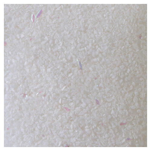 White fine glitter decorative snow, 2 L 2