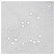 Glittered white artificial snow roll, 100x16 in s4