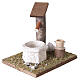 Nordic-style fountain with bucket for 16-20 cm nativity s2