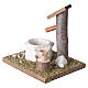 Nordic-style fountain with bucket for 16-20 cm nativity s3