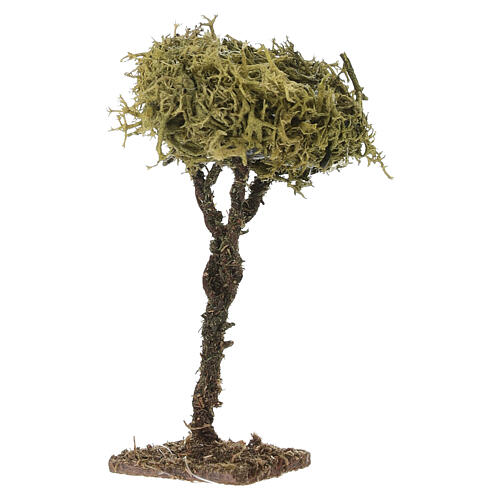 Albero 7 cm lichene presepe 4-6 cm 2