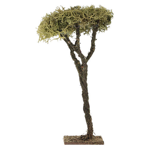 Krippenbaum aus Naturflechte für Krippe mit 6–8 cm Figurenserie 3