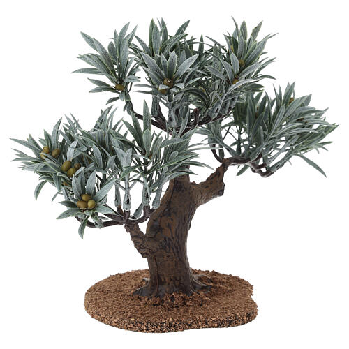 Drzewko oliwne 18 cm do szopki 4-6 cm 3