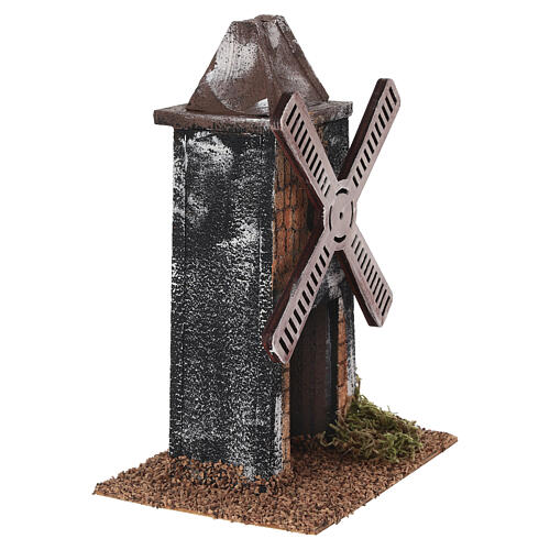 Wiatrak 17×12×8 cm do szopki 6 cm 3