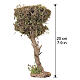 Tree with green moss for 8 cm Nativity Scene, 18x10x10 cm s2