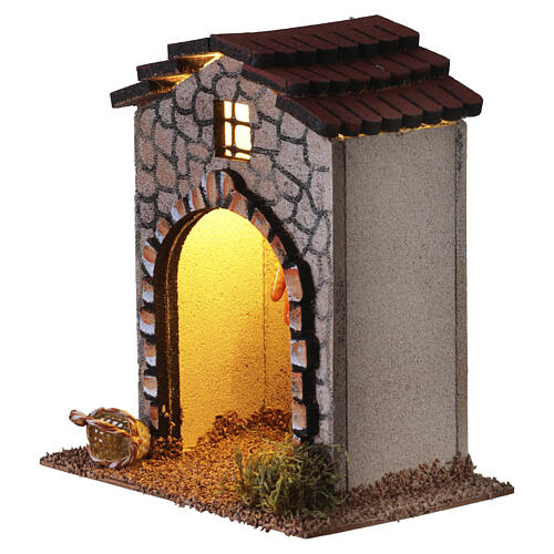 Kram z warzywami 16 x 14 x 9 cm - do szopki 8 cm 2