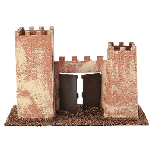 Castillo torres 14x22x10 cm belén 4 cm 4