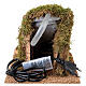 Kaskada z korka z pompą do szopki 8–10 cm, 17x16x32 cm s5