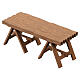 Mesa de resina para belén 10 cm 5x15x5 cm s3