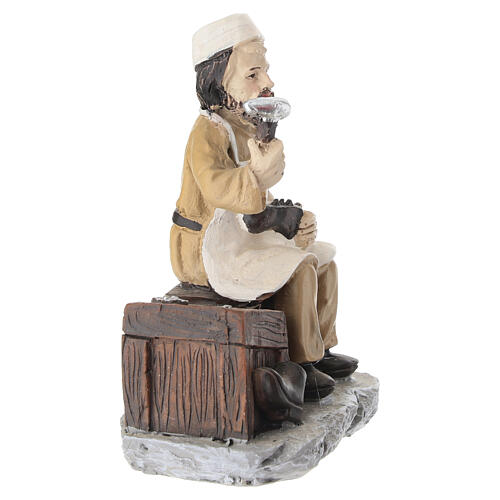 Szewc do szopki - figurka 10 cm, żywica 3