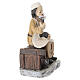Szewc do szopki - figurka 10 cm, żywica s3