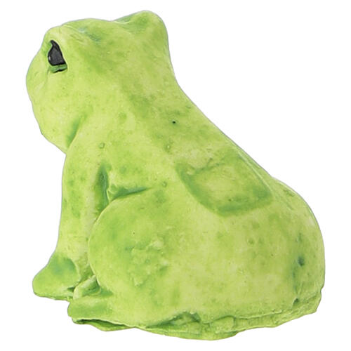 Resin frogs figurines 1 cm for 8 cm Nativity Scene 2