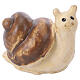 Resin snails for nativity scene 8-10 cm s1