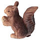 Wiewiórki z żywicy 3 cm, 12 szt. - do szopki 10–12 cm s1