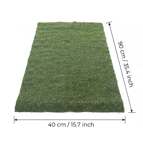 Green moss-effect self-adhesive paper sheet 40x90 cm 2