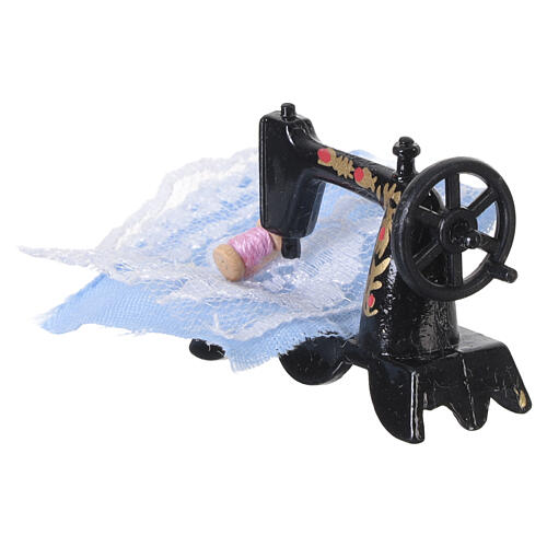 Metal sewing machine, 2.5 cm, for 8 cm Nativity Scene 4