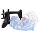 Machine à coudre en métal 2,5 cm pour crèche de 8 cm s5