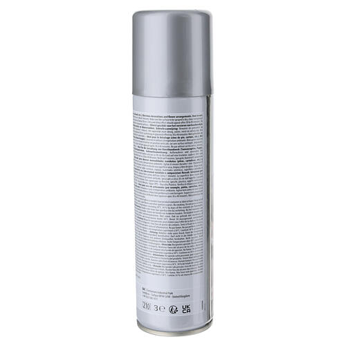 Srebrna farba w sprayu, 150 ml - do scenografii i akcesoriów szopkowych 3
