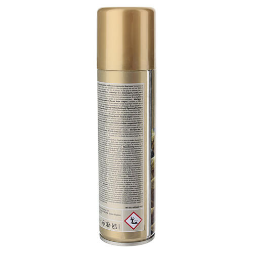 Spray złoty metalizowany, 150 ml - do szopek i modelarstwa 3