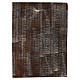 Roof panel with small shaded red shingles, 70x50 cm, Nativity accessories s1
