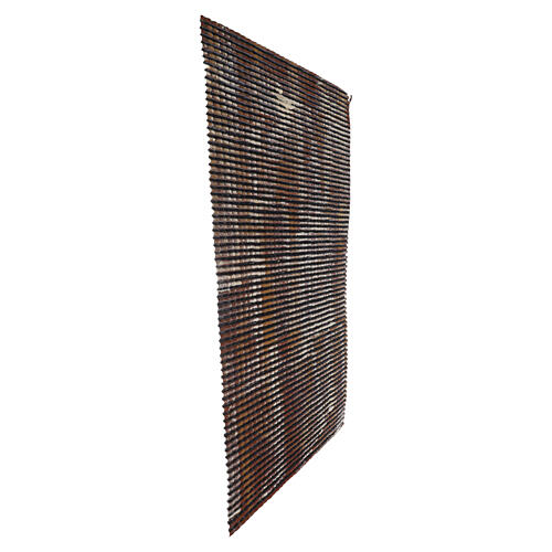 Panneau en plastique pour sous-toiture à petites tuiles rouge nuancé 70x50 cm 2