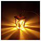 Mini linterna de madera con LED s2