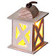 Linterna belén luz intermitente de madera 3x2x2 cm s1