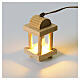 Farol de madera 4x2x2 cm belén de bricolaje s2