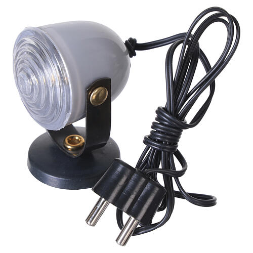Foco para belén luz fija h 3 cm 3,5 V 5