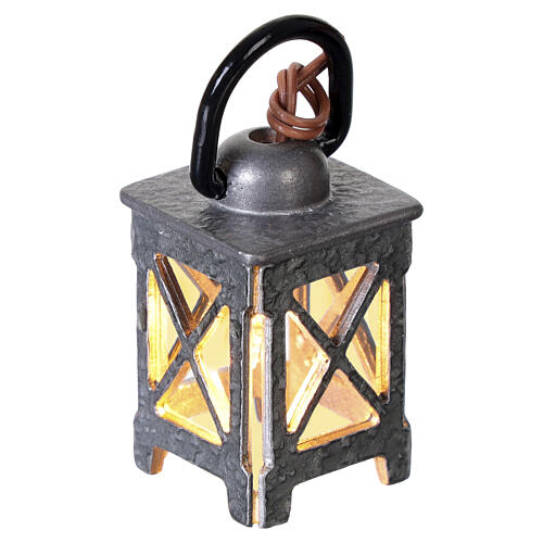 Lantern and Bonfire Nativity Kit with Fixed Light 6–8 cm 5