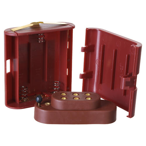 Lantern and Bonfire Nativity Kit with Fixed Light 6–8 cm 6