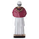 Statuina Papa Leone XIV 13 cm resina colorata s4
