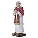 Estatueta Papa Leão XIV 13 cm em resina colorida s3