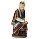 STOCK Król Mędrzec klęczący - figurka z żywicy malowanej, do szopki 61 cm s4
