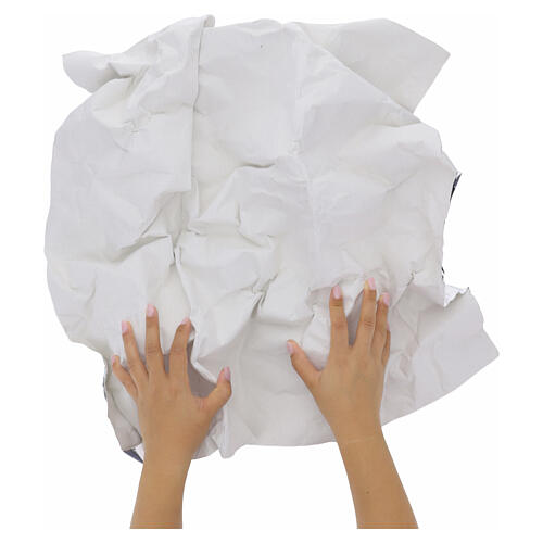 Carta plasmabile effetto ghiaccio per presepe 60x60 cm 2