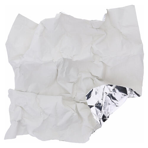 Carta plasmabile effetto ghiaccio per presepe 60x60 cm 5
