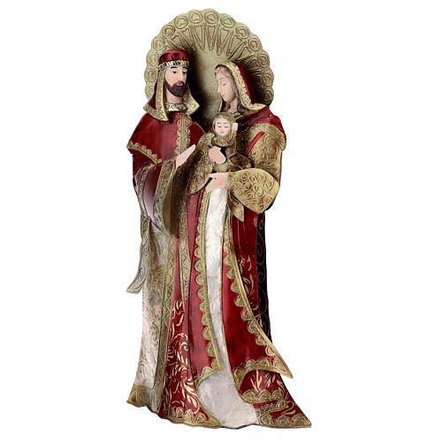 Holy Family red gold h 49 cm 3