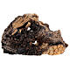Capanna legno naturale Natività 10 cm ulivo Betlemme 20x35x15 cm s6