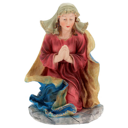 STOCK Nativity Scene painted resin with 90 cm figurines 3
