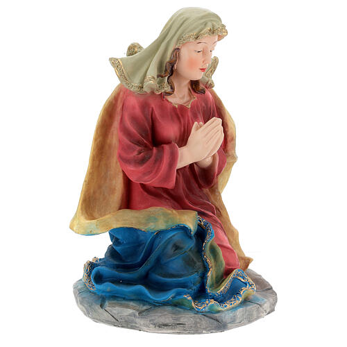 STOCK Nativity Scene painted resin with 90 cm figurines 9