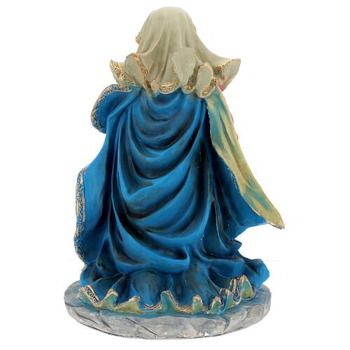 STOCK Nativity Scene painted resin with 90 cm figurines 15